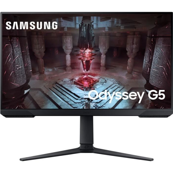 Ecran PC Gamer - SAMSUNG - ODYSSEY G5 S27CG510EU - 27 WQHD - Dalle VA - 1 ms - 165 Hz - HDMI / DP - FreeSync Premium
