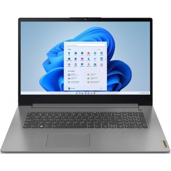PC Portable LENOVO IdeaPad 3 17IAU7 | 17'' HD  - INTEL i5-1235U - RAM 16 Go - SSD 512 Go - Windows 11 - AZERTY