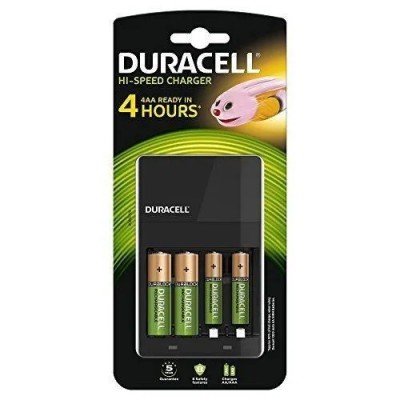 Chargeur universel Duracell CEF14, incl.2xAA 2xAAA