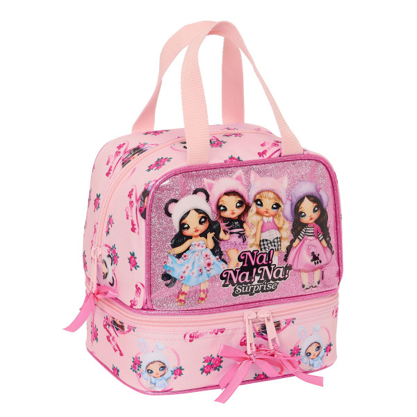 Sac à goûter NaNaNa Surprise Fabulous Rose 20 x 20 x 15 cm