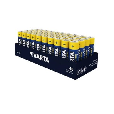 Varta empile Alc. Plateau Industriel Mignon AA (Pack de 40) Varta empile Alc. Plateau Industriel Mignon AA (Pack de 40)