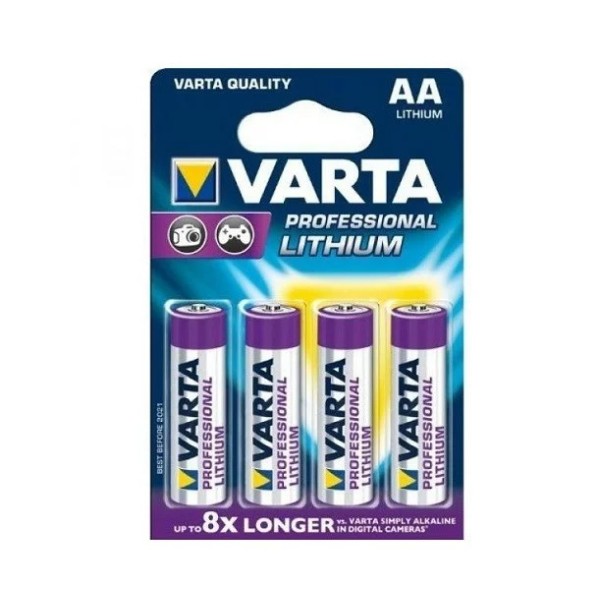 Varta batterie lithium Mignon AA FR06 1,5 V blister (4-pack)