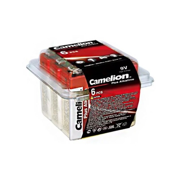 Pile Camelion Plus Alcaline 9V 6LR61 (6 pcs.)