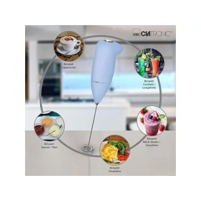 Fouet électrique pour mousse de lait Clatronic MS 3089 Bleu