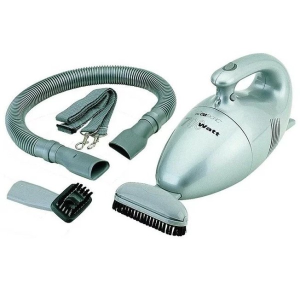 Aspirateur à main 700 watts Clatronic argenté