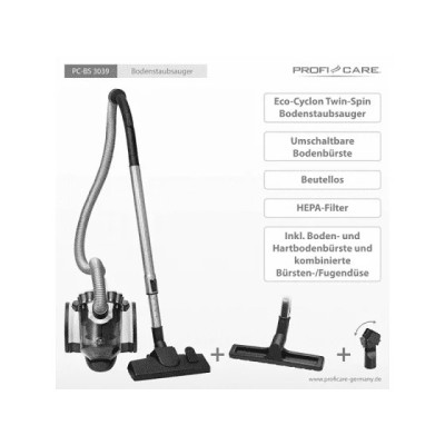 ProfiCare aspirateur au sol PC-BS 3039 Blanc