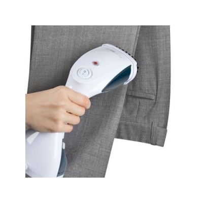 Brosse de repassage à vapeur Clatronic Blanc-Bleu