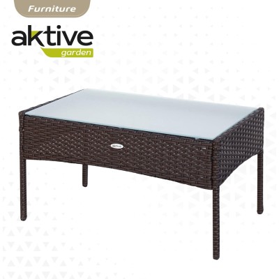 Salon de jardin Aktive Noir
