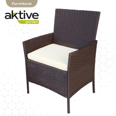 Salon de jardin Aktive Noir