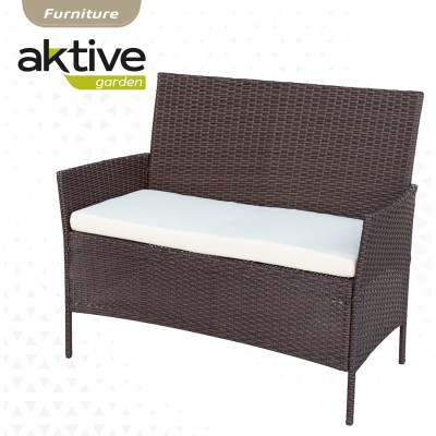 Salon de jardin Aktive Noir