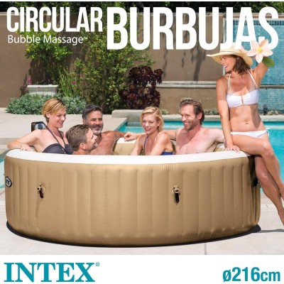 Spa gonflable Intex Sahara 6 places 2,16 x 0,71 m