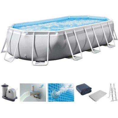 Piscine démontable Intex 26796 503 X 122 X 274 cm Piscine démontable Intex 26796 503 X 122 X 274 cm