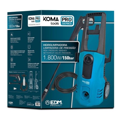 Nettoyeur Haute pression Koma Tools 1800W 150 Bar