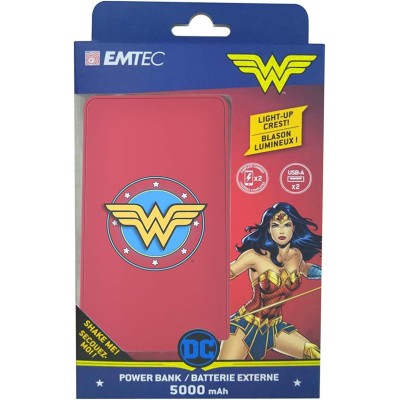 Emtec Power Essentials 5000mAh Wonder Woman Emtec Power Essentials 5000mAh Wonder Woman