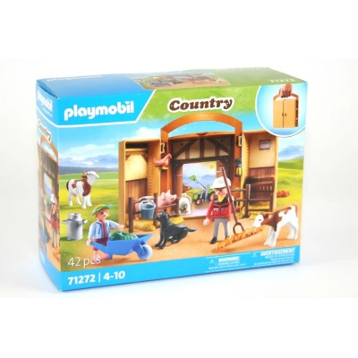 Jeu Playmobil Country étable transportable