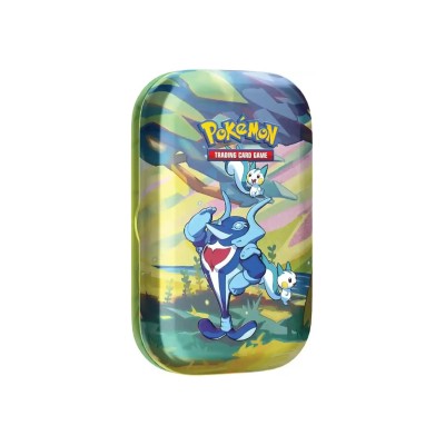 JCC Pokémon Mini-boîte Magnifique Paldea – Superdofin et Pachirisu (2 boosters, 1 Page d’Autocollants)