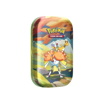 JCC Pokémon Mini-boîte Magnifique Paldea – Cléopsytra et Pharamp (2 boosters, 1 Page d’Autocollants)