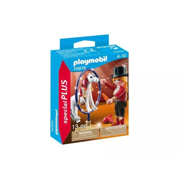 Playmobil City Life – Artiste avec poney (70874)