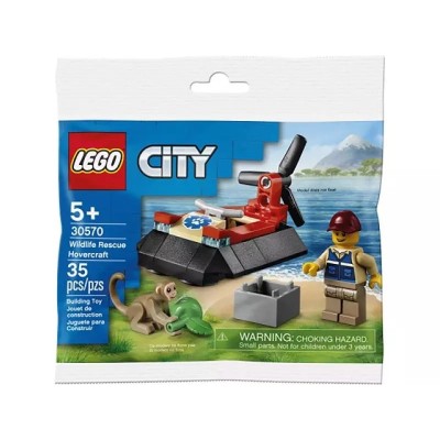 LEGO City – L´aéroglisseur de sauvetage d´animaux sauvages (30570)