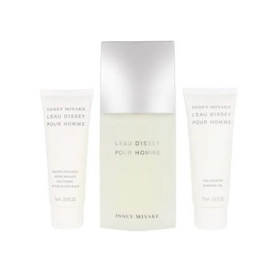 Set de parfum Homme L’eau D’Issey ISSEY MIYAKE EDT 3PCS