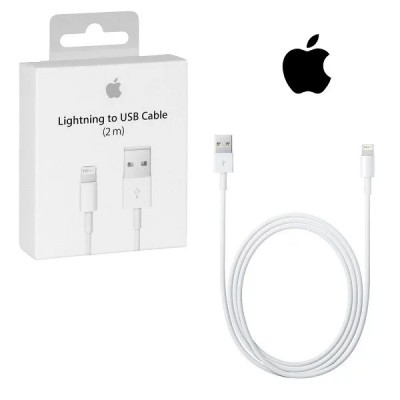 APPLE câble Lightning vers USB 2 Mètre sous blister APPLE câble Lightning vers USB 2 Mètre sous blister