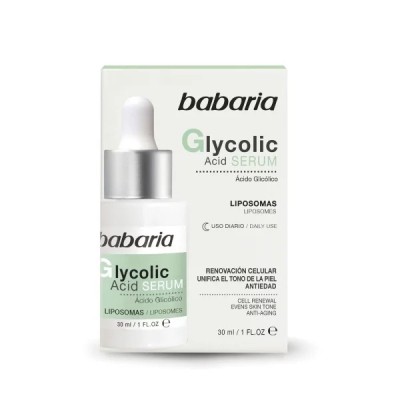 SÉRUM ANTI-ÂGE BABARIA ACIDE GLYCOLIQUE (30 ML) SÉRUM ANTI-ÂGE BABARIA ACIDE GLYCOLIQUE (30 ML)