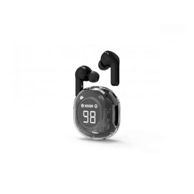 Écouteurs Gembird Intra-Auriculaires TWS Noir Transparent – TWST-01-BK Écouteurs Gembird Intra-Auriculaires TWS Noir Transparent – TWST-01-BK