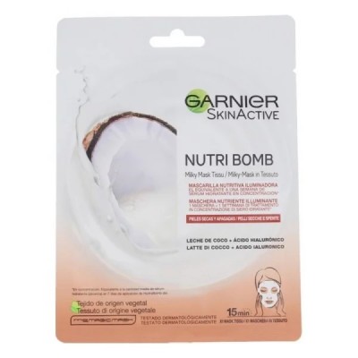 MASQUE FACIAL HYDRATANT SKINACTIVE NUTRI BOMB GARNIER ÉCLAIRCISSANT
