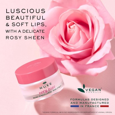 Baume hydratant lèvres à la rose Nuxe Very Rose 15 gr