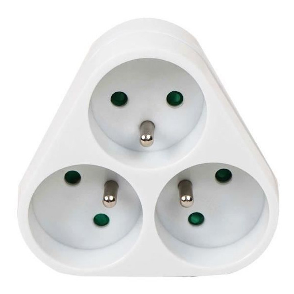 Triplite - GAO - 3x16A - Triangle, blanche, conforme NF