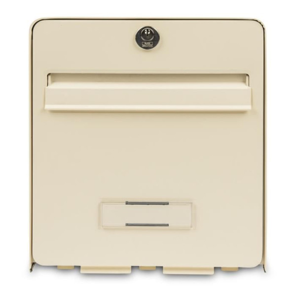 BURG WACHTER Boîte aux lettres Favor en acier galvanisé - 1 porte - Beige